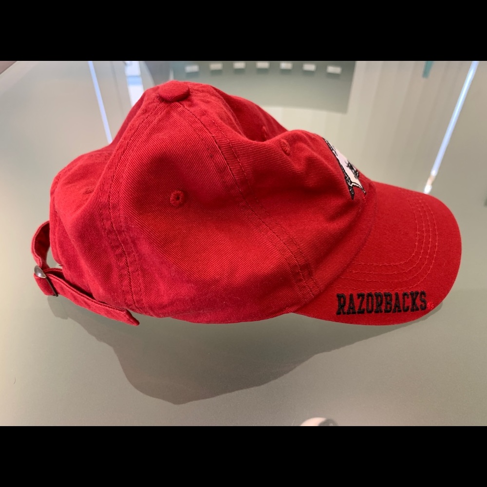 Arkansas Razorbacks Red Adjustable Hat-*New* - Picture 4 of 5